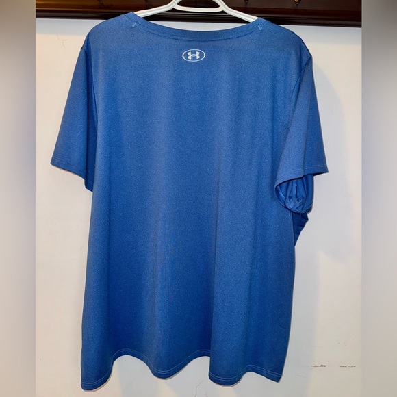 Under Armour Women’s Short Sleeve Blue Tee Size 2X - Picture 4 of 5